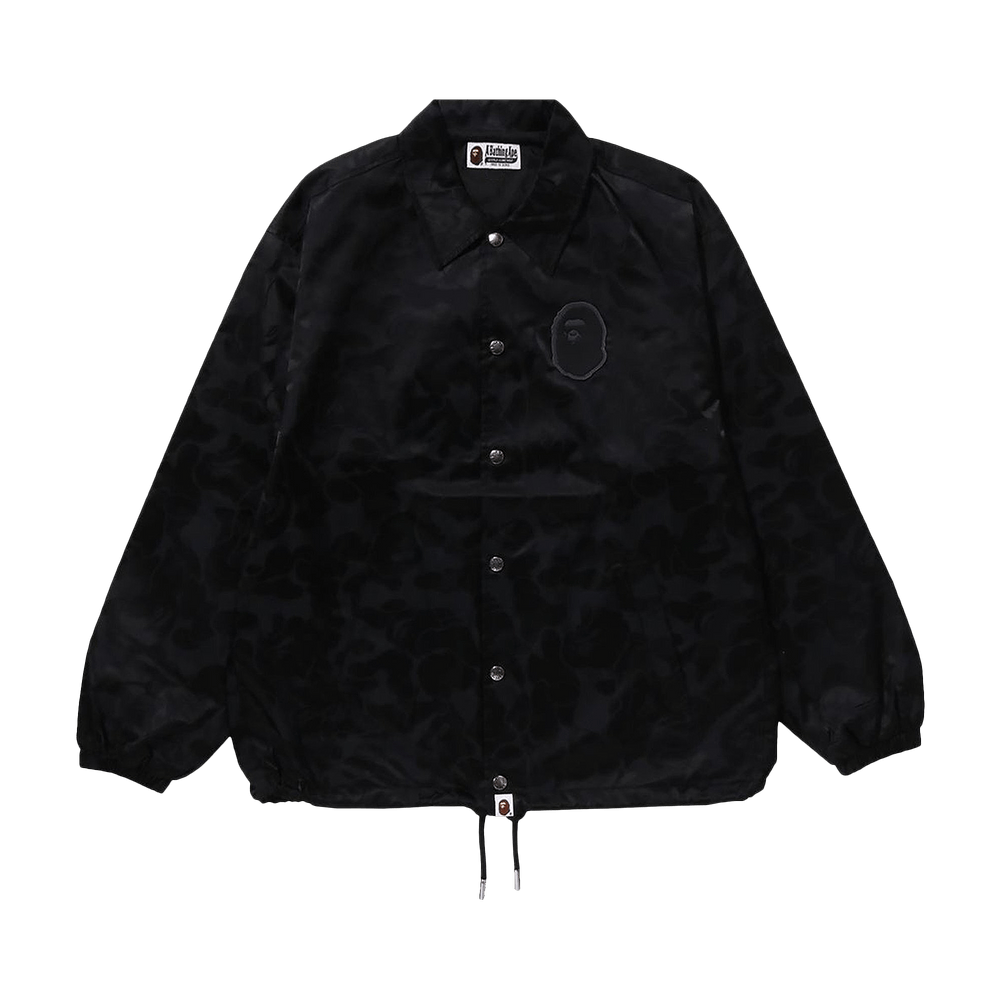 Bape coach jacket black online