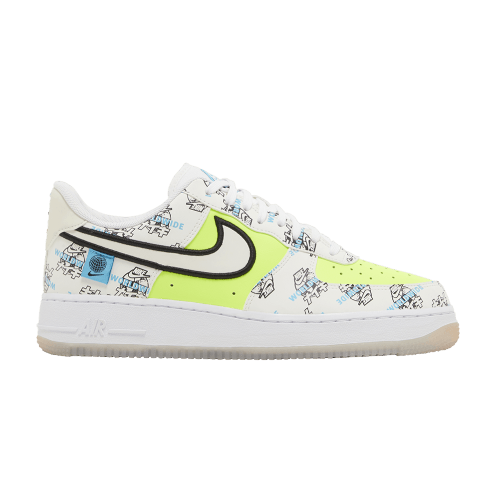 靴 Air Force 1 Low World Wide Pack KATAKANA Nike Air Force 1 Low '07 LV8 Worldwide Pack Katakana Black