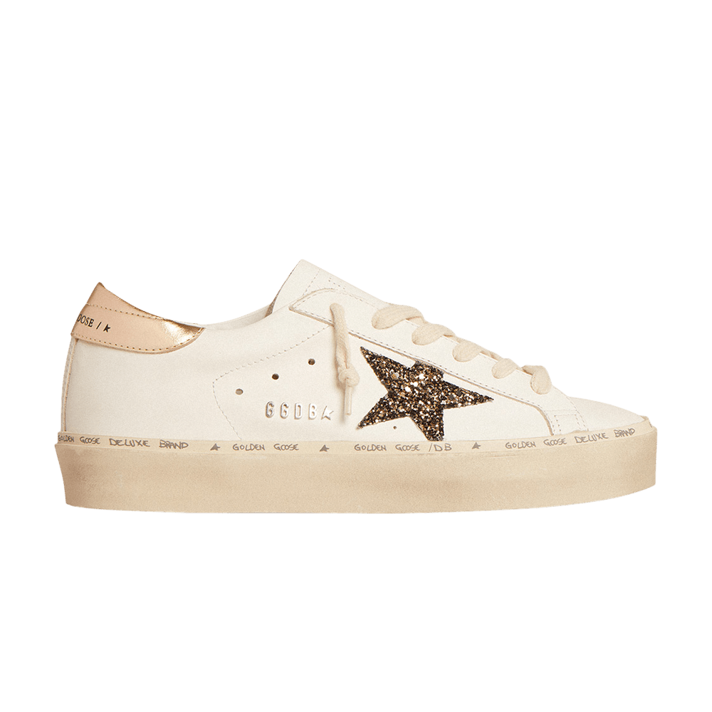 Buy Golden Goose Wmns Hi Star LTD 'White Black Gold Glitter