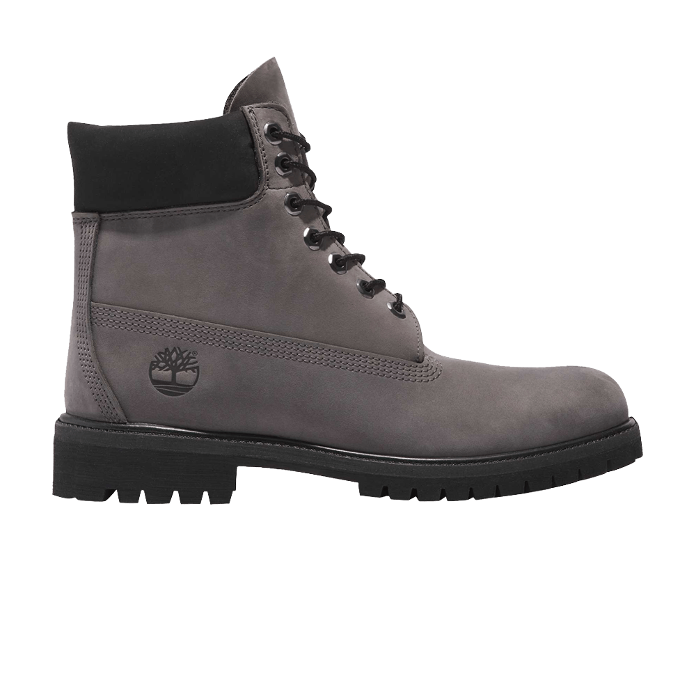 Dark grey timberland shop boots