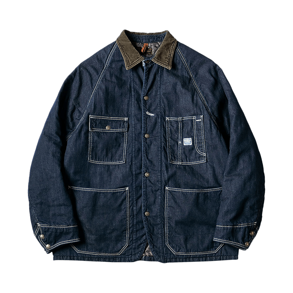 Buy Kapital Denim Lined Cactus Coverall 'Indigo' - EK 1308 INDI | GOAT