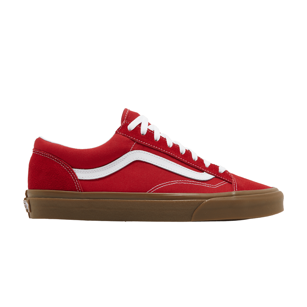 Vans old outlet skool red gum