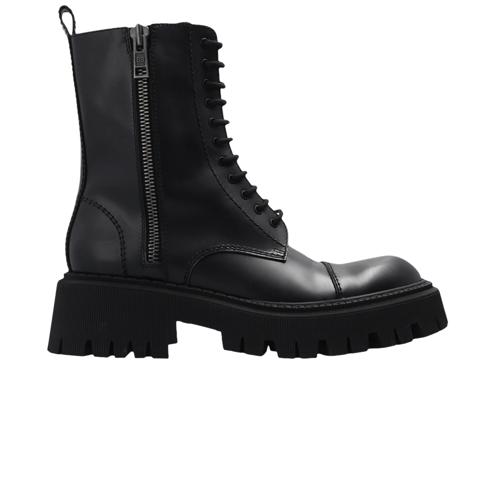 Balenciaga Wmns Tractor Bootie 'Black'