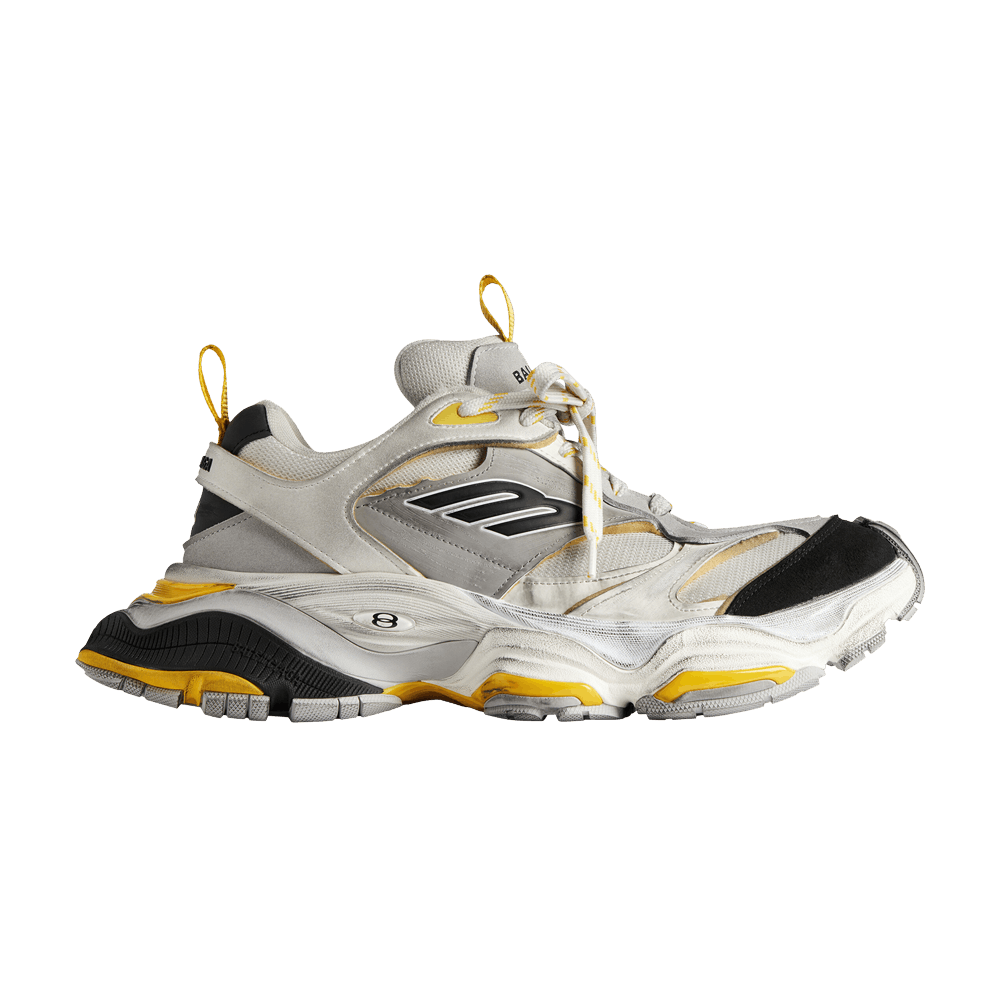 Size 11.0 Balenciaga Cargo Sneaker 'Worn-Out - Grey Yellow'