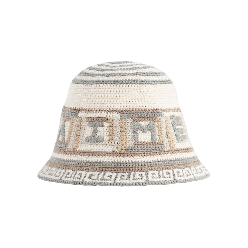 AIME LEON DORE Brushed Crest Bucket Hat白 1308619_00.png.png