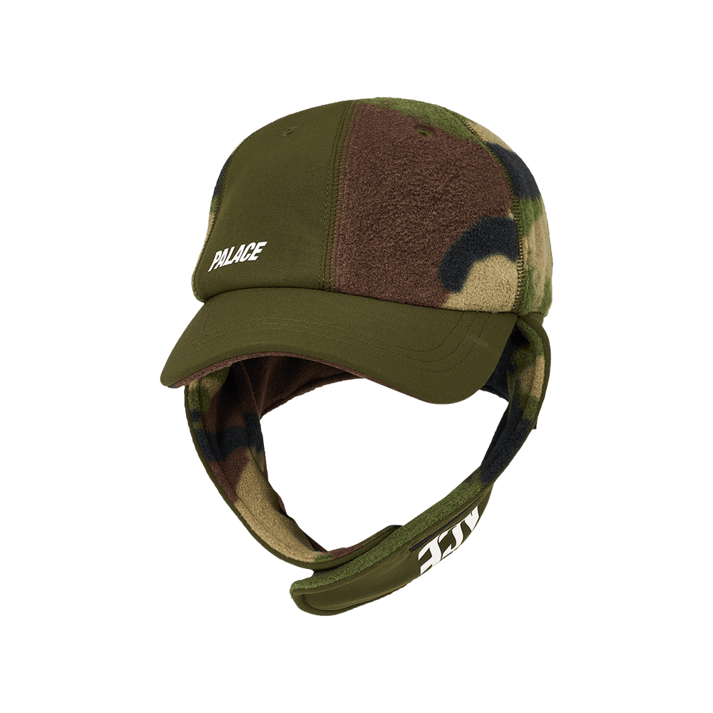 Buy Palace Polartec Warmdome Earflap 5-Panel 'Woodland Camo