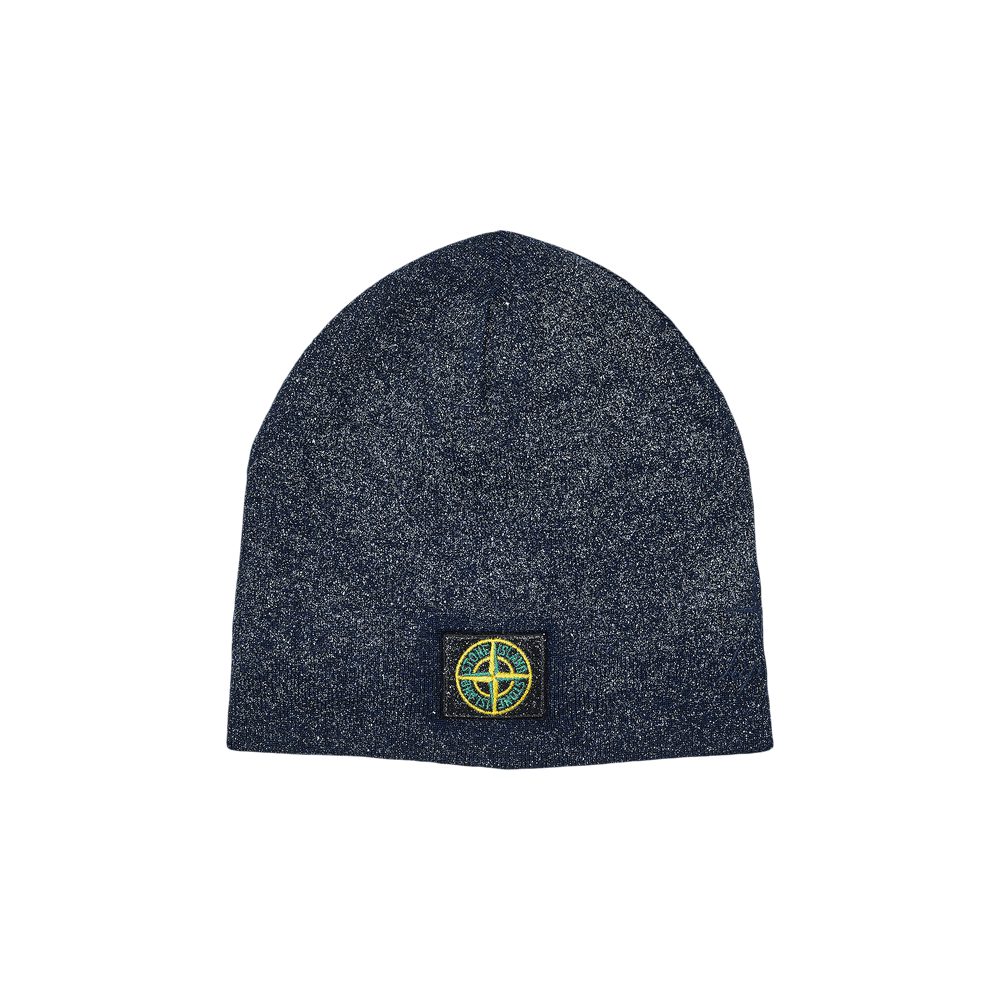Buy Supreme x Stone Island Reflective Beanie 'Navy