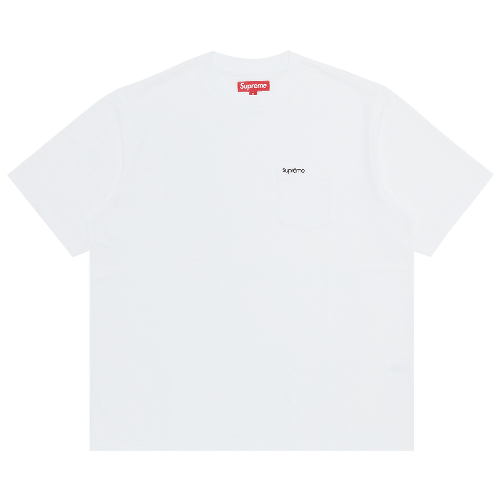 Buy Supreme Short Sleeve Pocket Tee White FW23KN42 WHITE GOAT