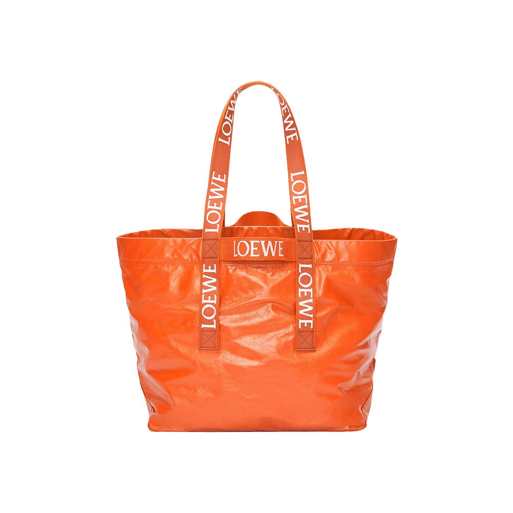Buy Loewe Fold Shopper Bag 'Orange' - B507X23X01 9100 | GOAT