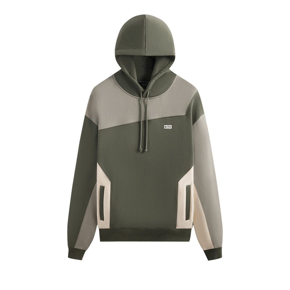 Kith color block hoodie on sale