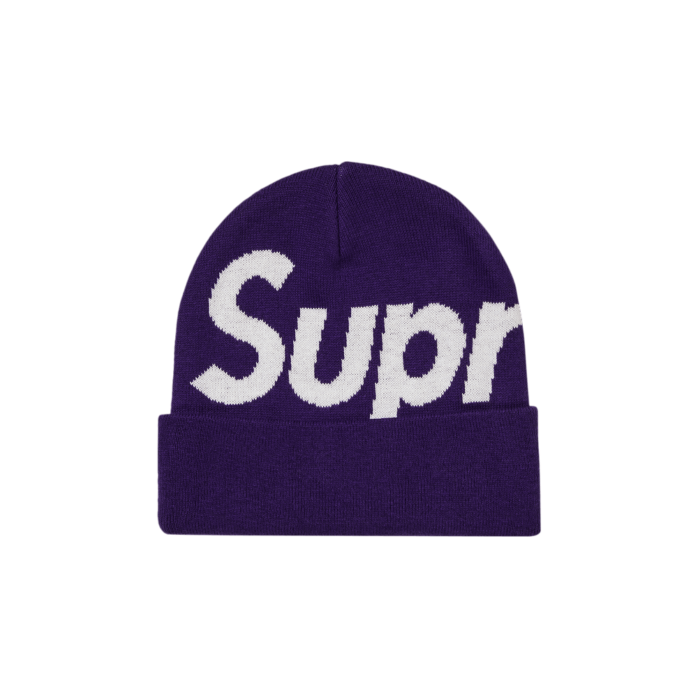 Purple supreme beanie top