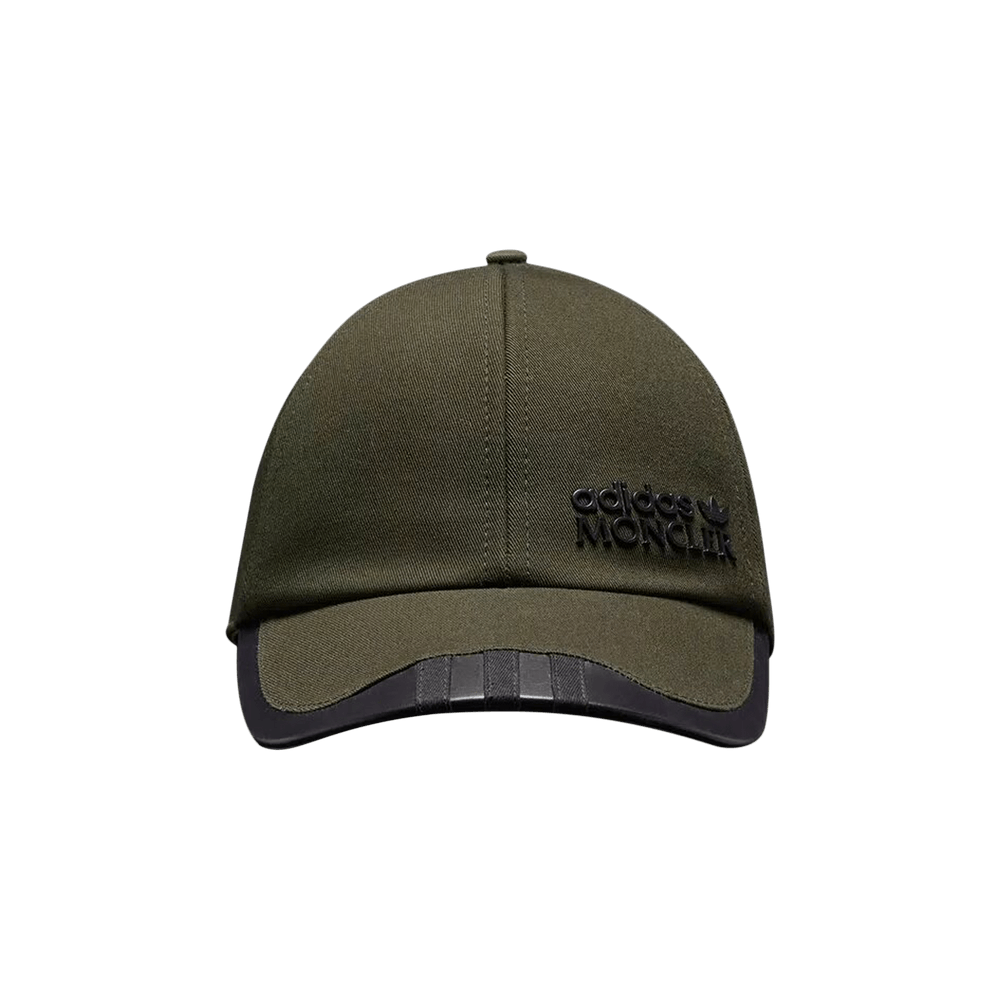 adidas MONCLER キャップ サイズ3 オリーブ Buy Moncler x adidas Gabardine Baseball Cap 'Dark Green