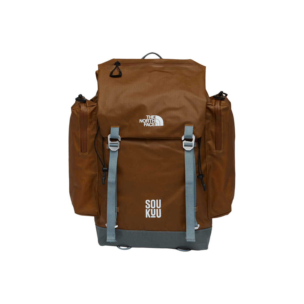 Dark Brown Soft Leather Hoodie Backpack FW23 10527171