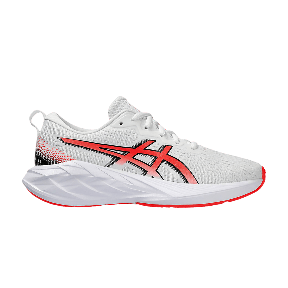 Asics Novablast 4 Gs White Sunrise Red