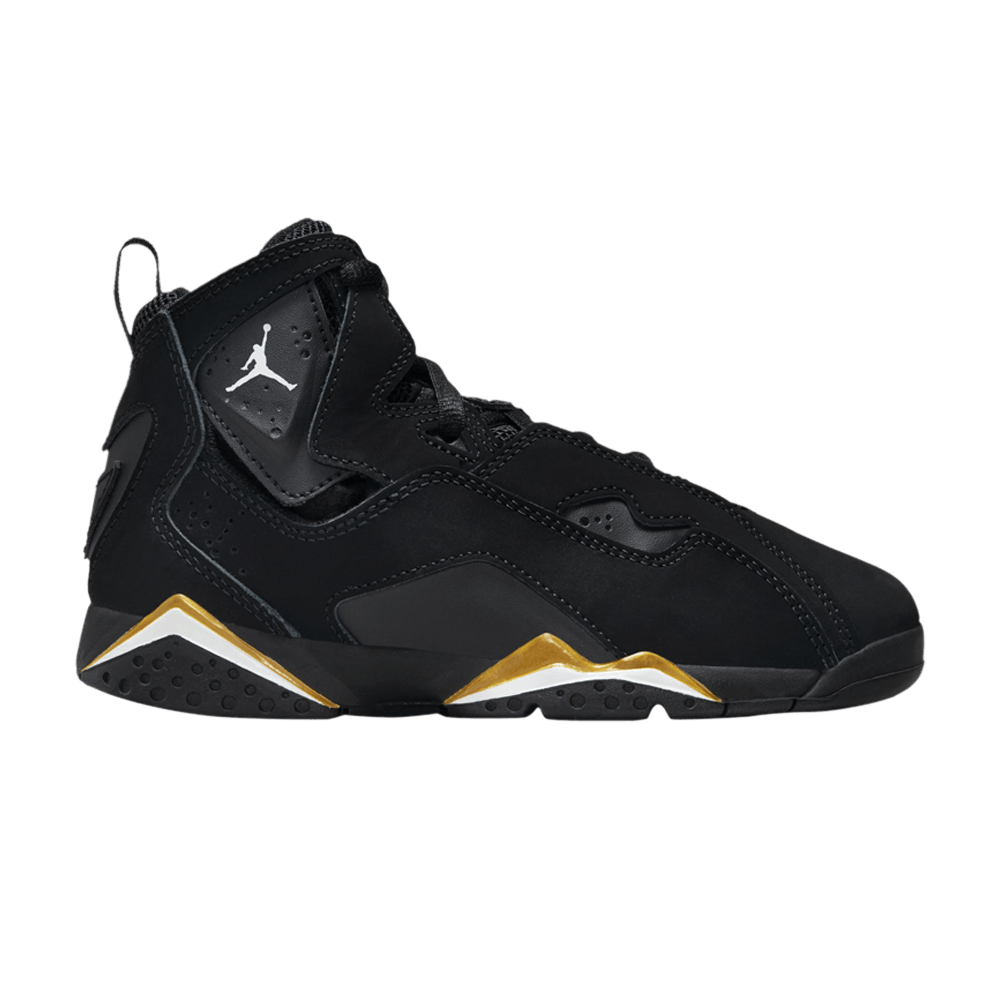 Air Jordan True Flight Ps Black Metallic Gold