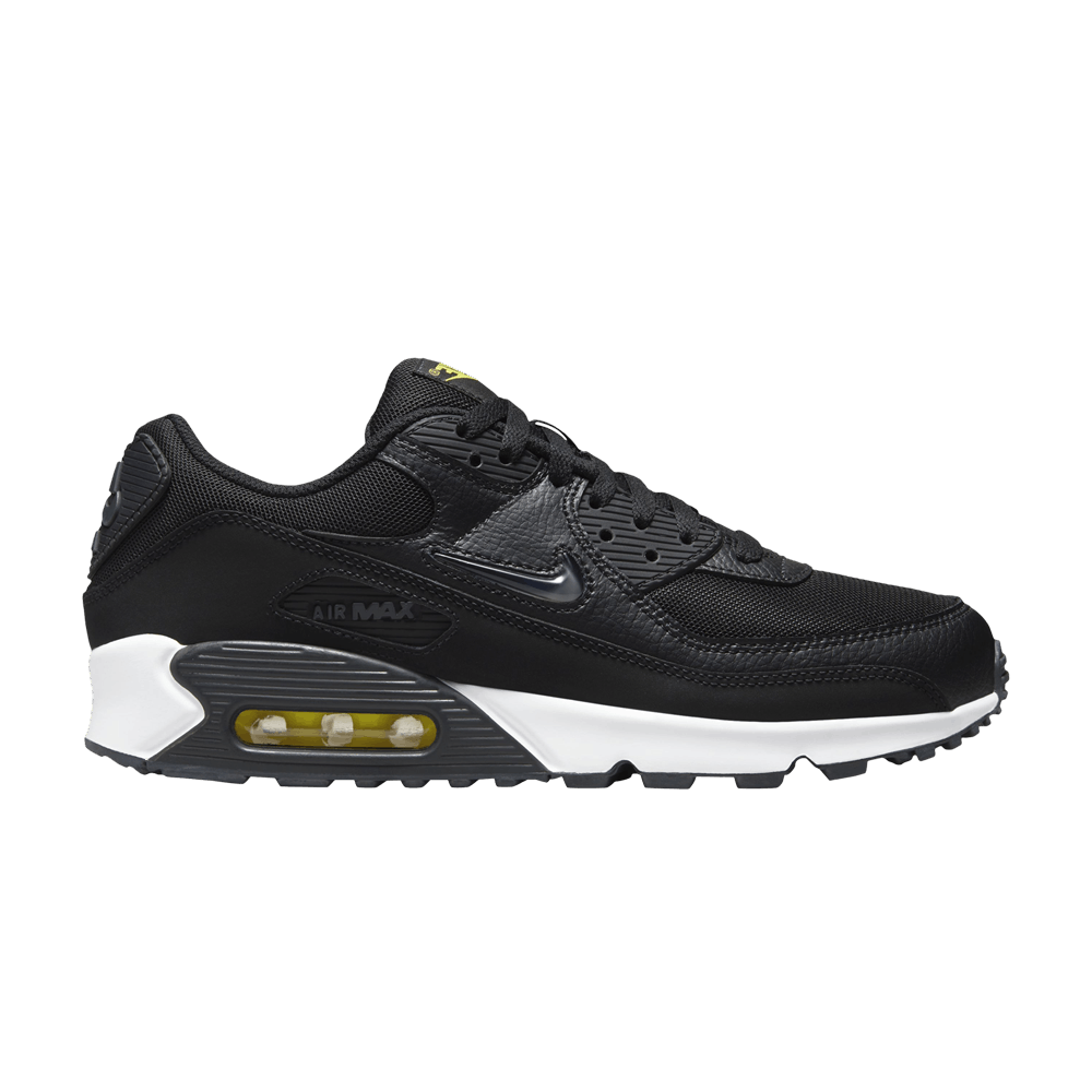 Air max 90 essential black yellow discount