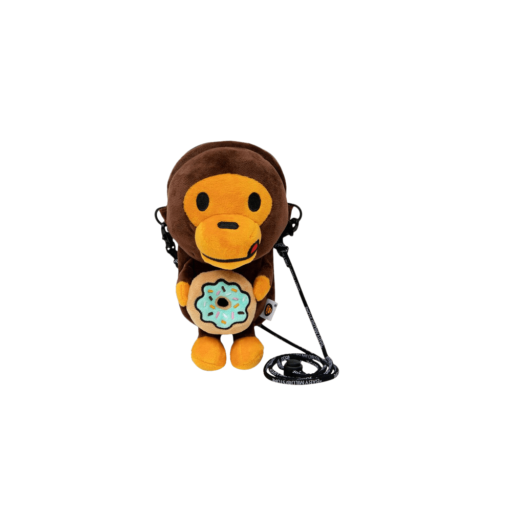 Buy BAPE Baby Milo Donut Mobile Bag 'Brown' - AJ20 189 009 BROWN | GOAT