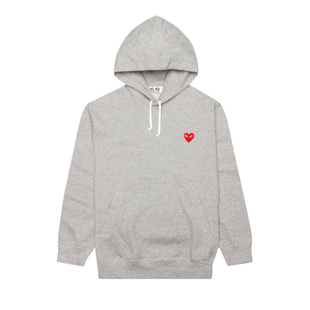 Achetez des Comme des Garcons PLAY Hoodie Grey AZ T170 051 1 GOAT FR