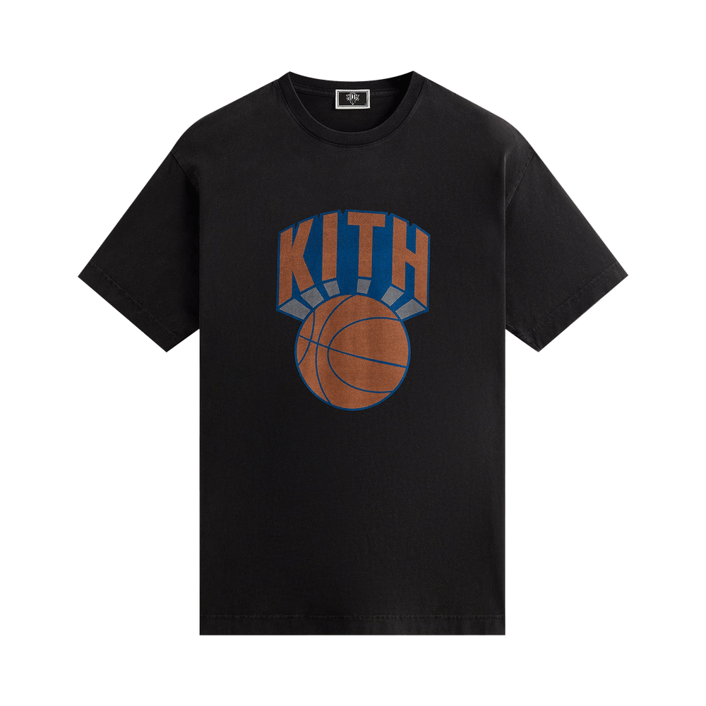 Buy Kith For The New York Knicks Retro NY Vintage Tee 'Black ...