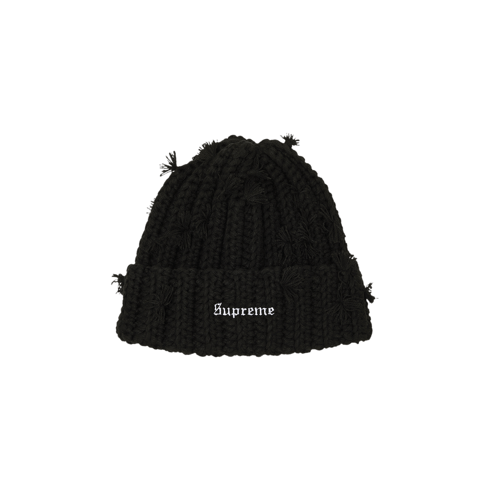 Buy Supreme Hand Tied Beanie 'Black' - FW23BN97 BLACK | GOAT