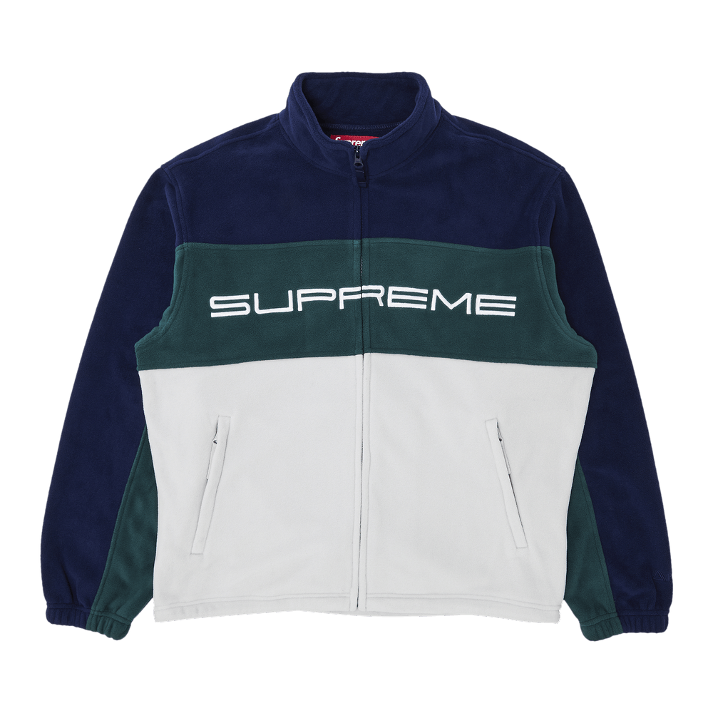 Buy Supreme Polartec Zip Jacket 'Navy' - FW23J101 NAVY | GOAT