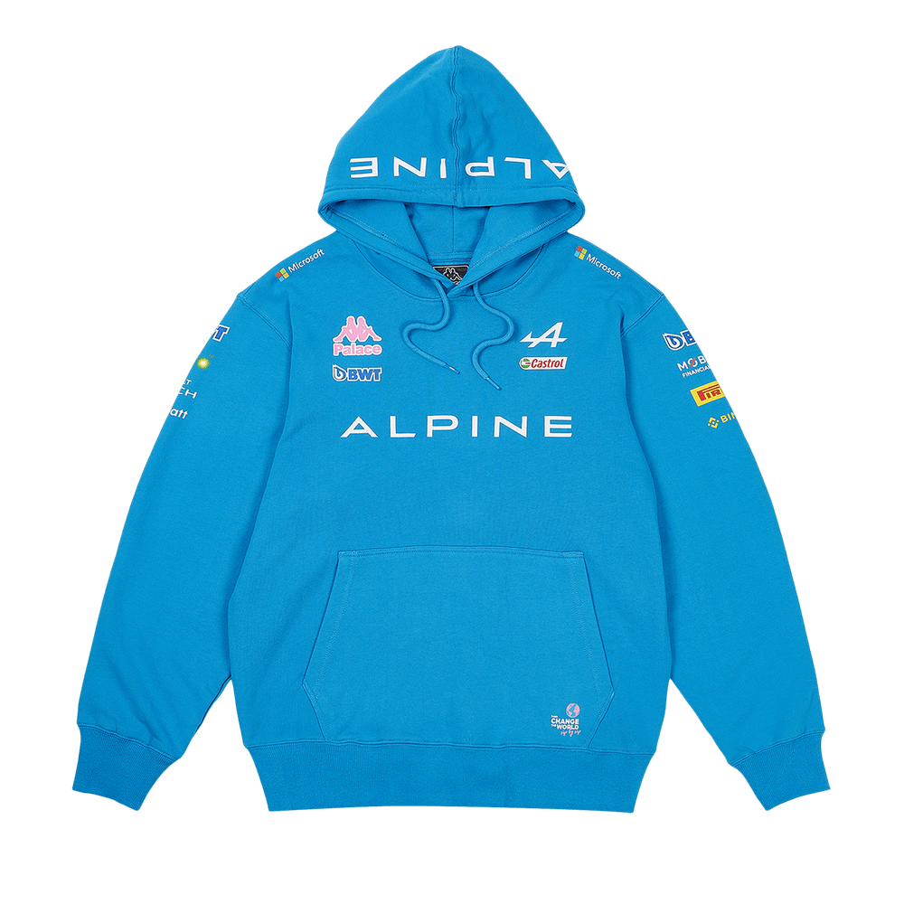 Buy Palace x Kappa For Alpine Hood 'Blue' - 331R26WXN4 | GOAT SA