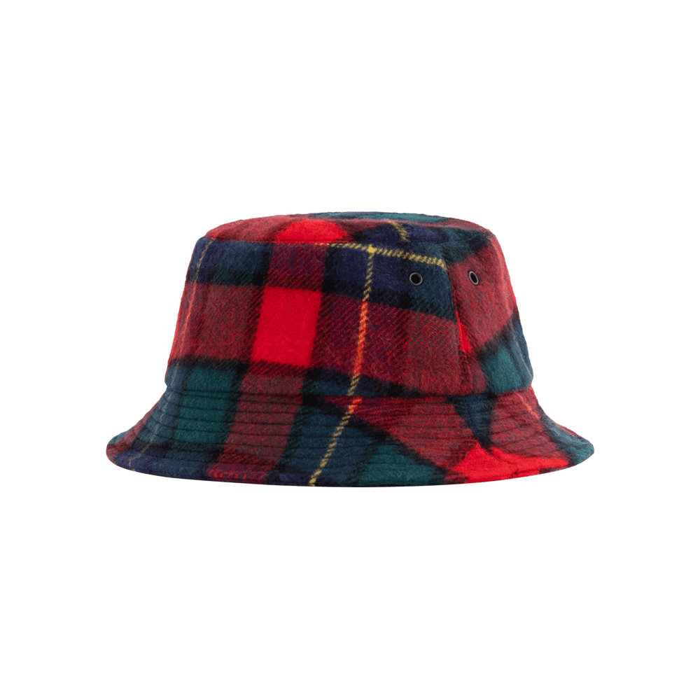 Buy Aimé Leon Dore Wool Plaid Bucket Hat 'Red' - FW23AH031 RED | GOAT