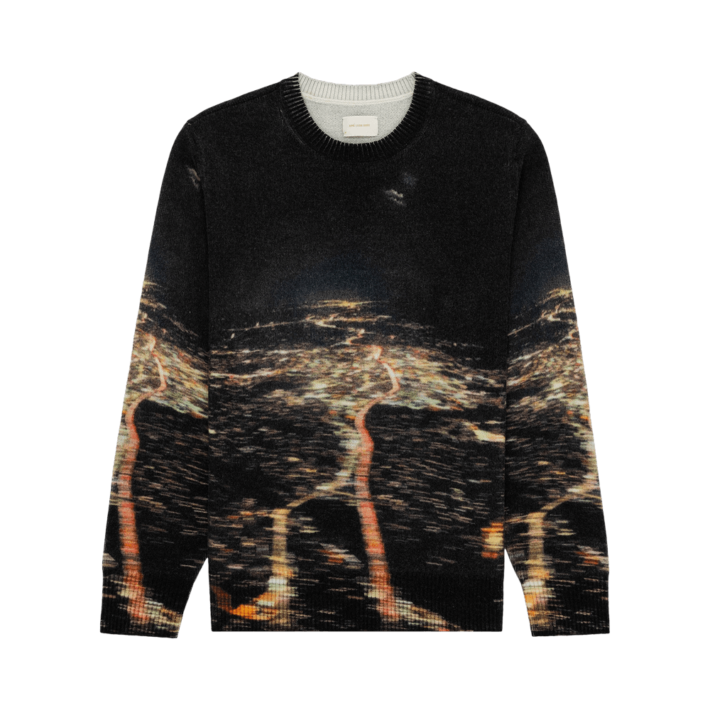 Buy Aimé Leon Dore Nightscape Crewneck Sweater 'Multicolor