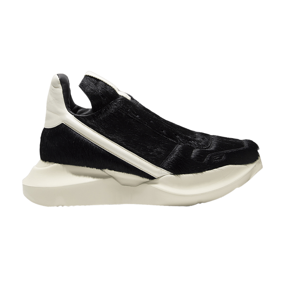 Buy Rick Owens Geo Geth Runner 'Black Milk' - RR02B2803 LHL 911 | GOAT