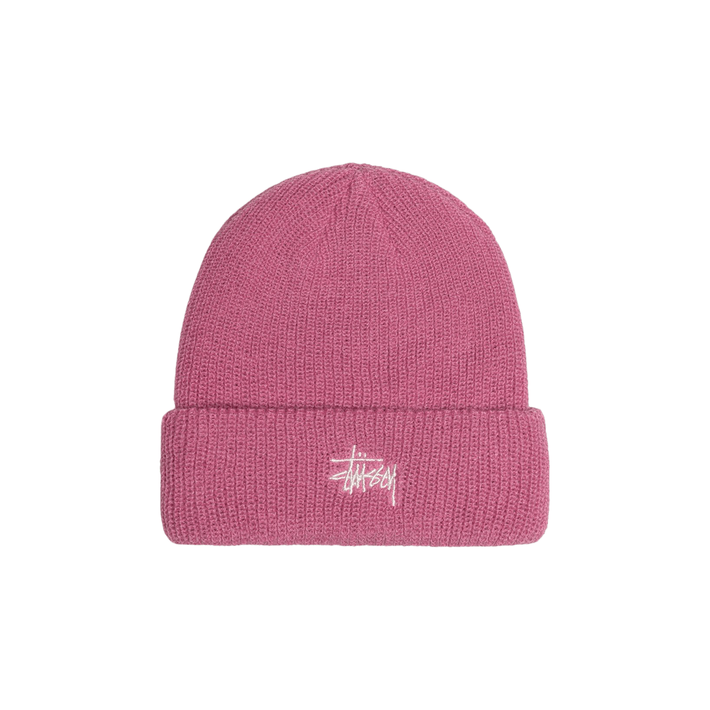 Buy Stussy Basic Cuff Beanie 'Dusty Pink' - 1321019 DUST | GOAT