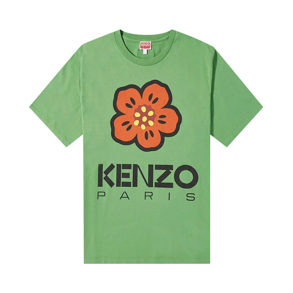 Kenzo Boke Flower T Shirt Green