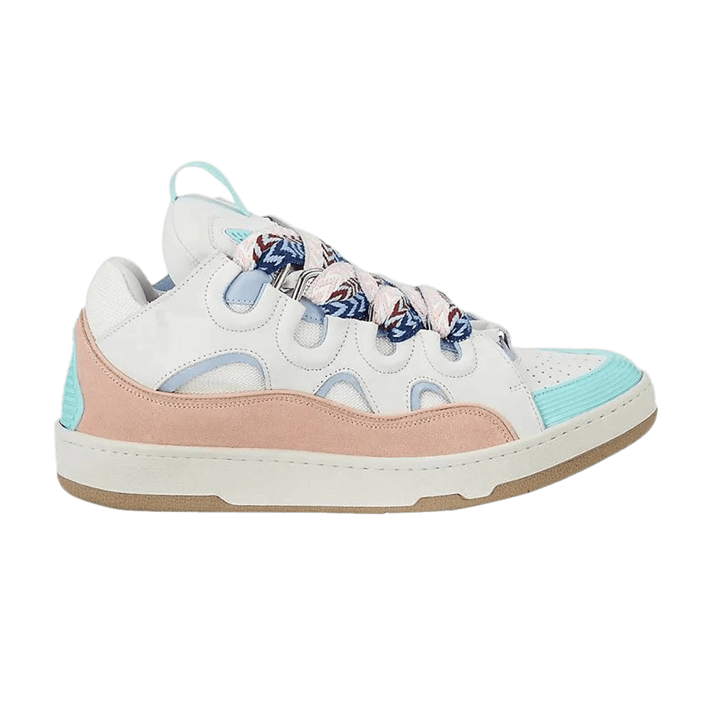 Buy Saks x Lanvin Curb Sneakers 'White Pink' - FM SKRK11
