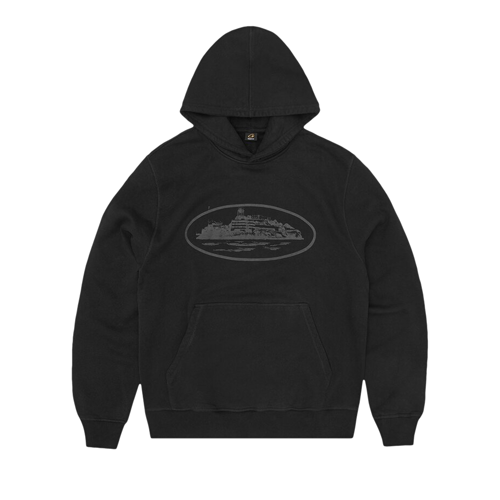 トップス ALCATRAZ HOODIE V2 [BLACK & YELLOW] XL 1324985_00.png.png