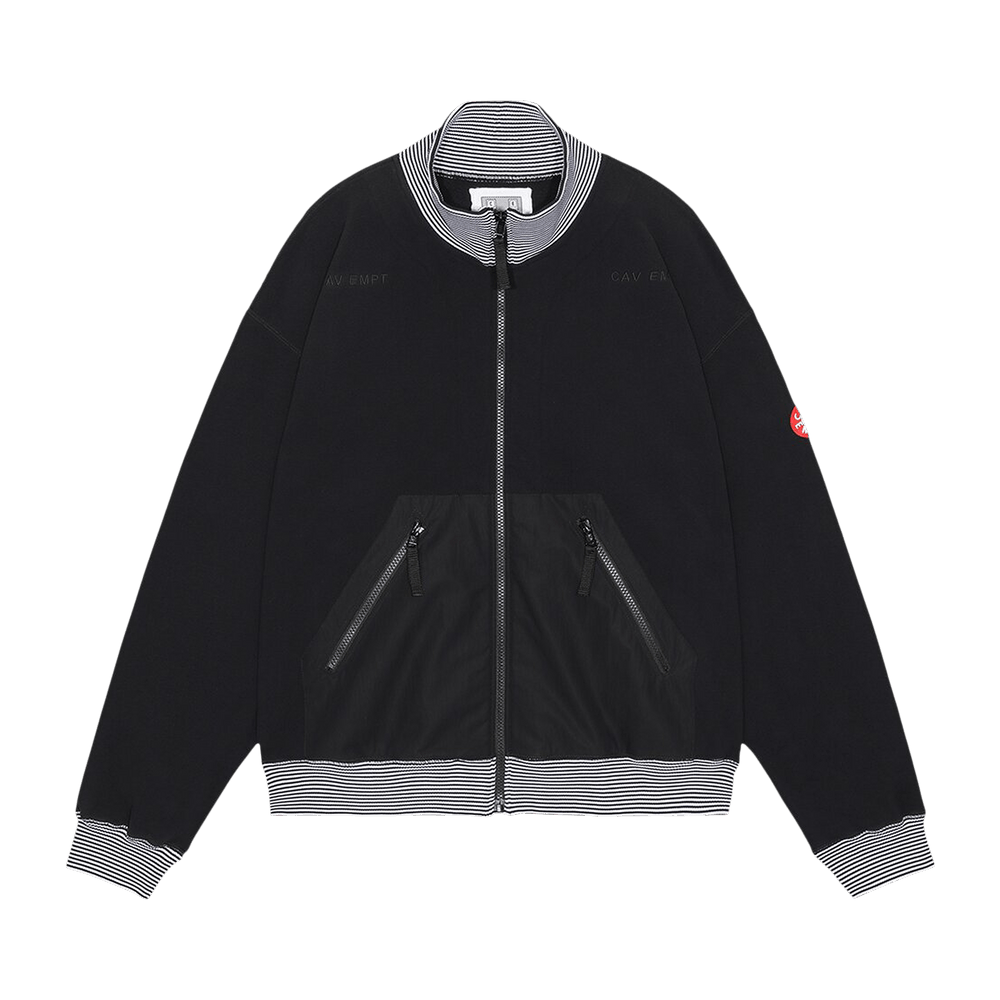 Buy Cav Empt Fleece Zip Up Jacket 'Black' - CES24CS23 BLAC