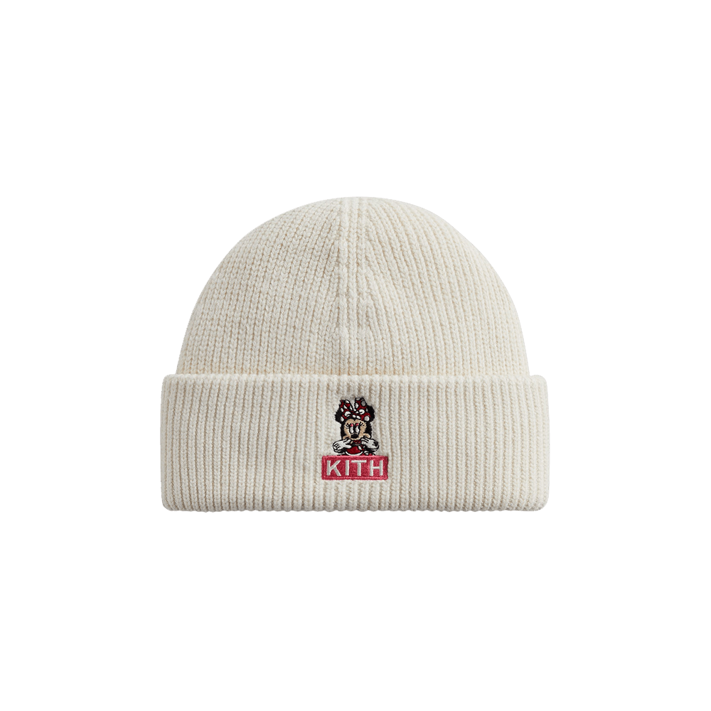 Kith For Mickey & Friends Minnie Mia Beanie 'Sandrift'
