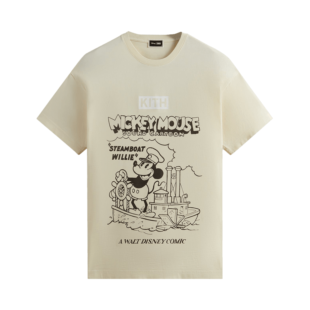 Buy Kith For Mickey & Friends Steamboat Willie Vintage Tee