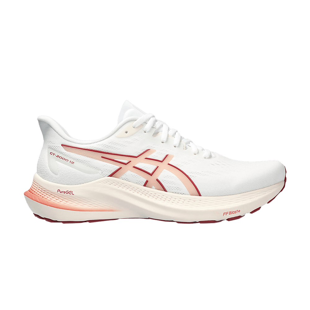 Asics Wmns GT 2000 12 'White Light Garnet'