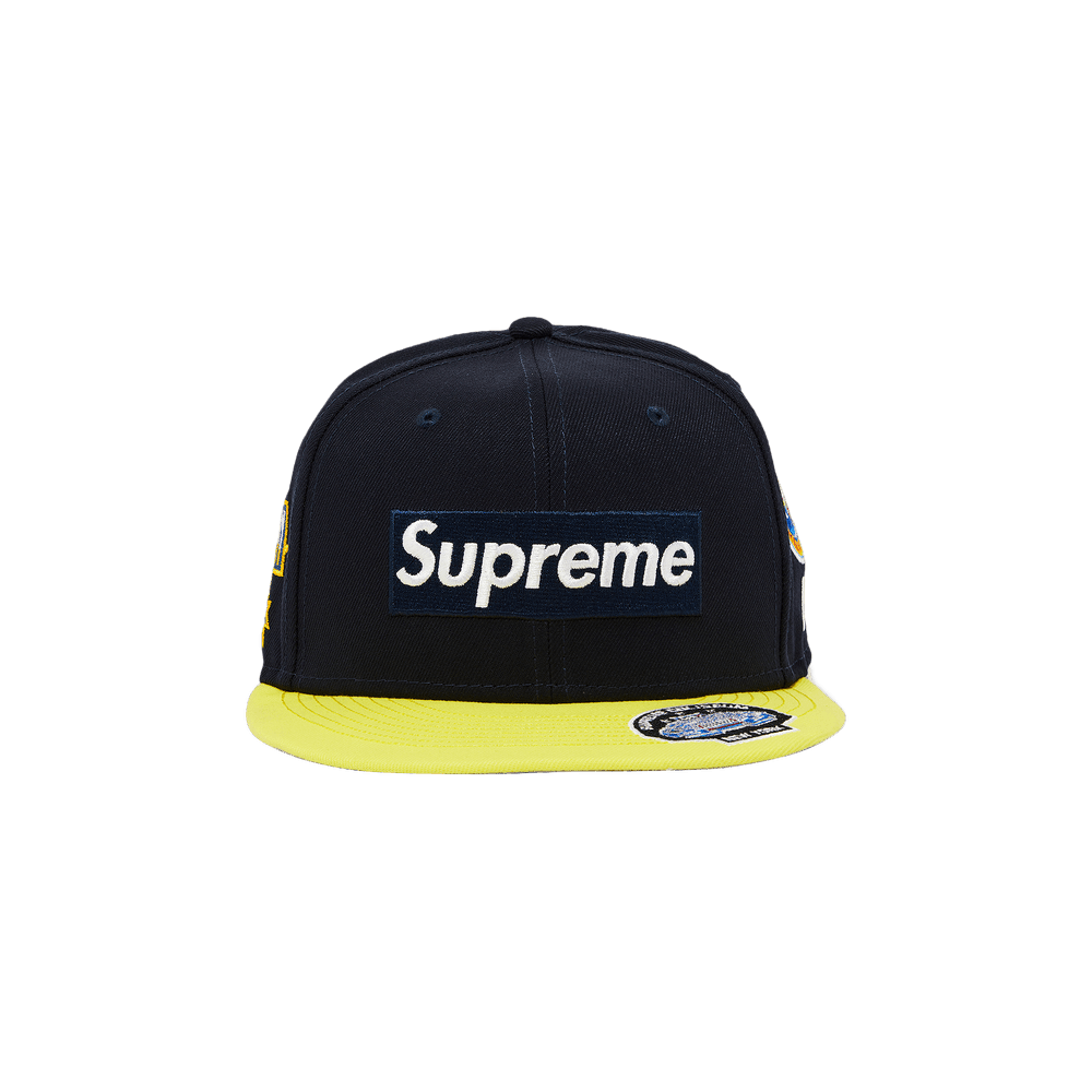 Buy Supreme Championships Box Logo New Era 'Navy' - FW23H25 NAVY