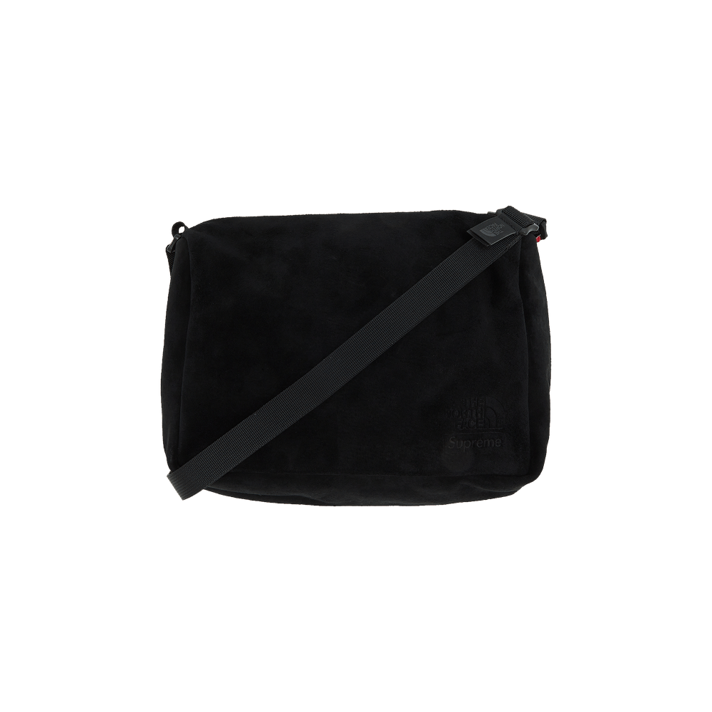 Buy Supreme x The North Face Suede Shoulder Bag 'Black' - FW23B3