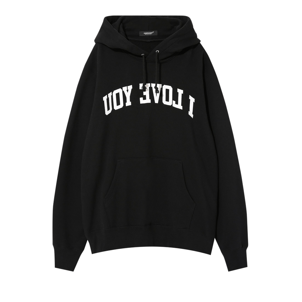 Buy Undercover I Love You Hoodie Black UC2C4892 1 BLAC GOAT