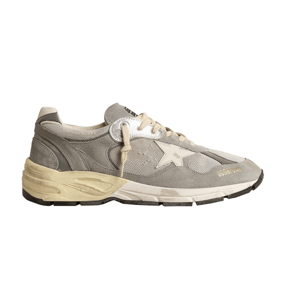 Golden ｜SNEAKERS (GMF00558 F004944 60379) Men's Dad-Star in suede and mesh with white leather star and