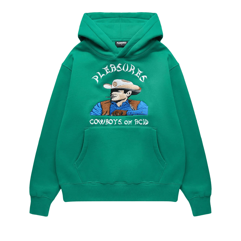 Green pleasures hoodie online