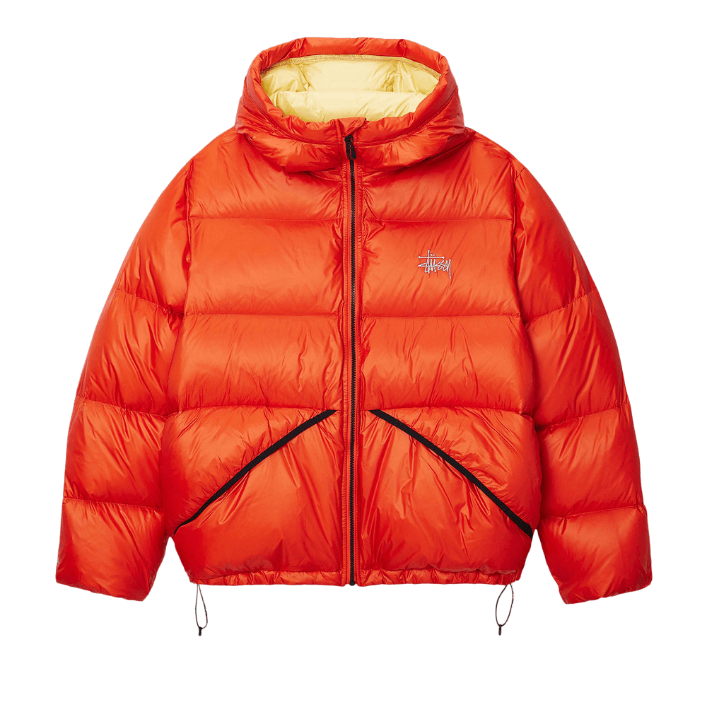 Buy Stussy Down Parka Micro Ripstop 'Cayenne' - 115685 CAYE | GOAT