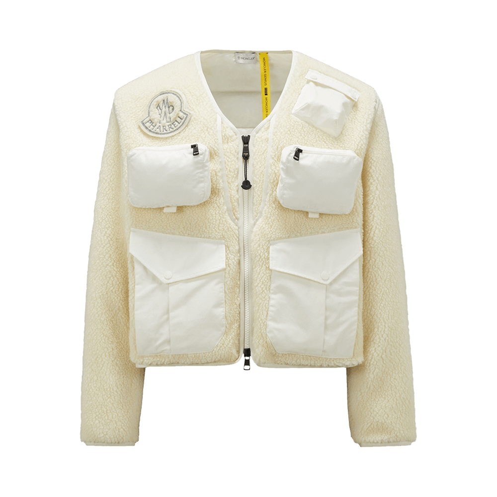Buy Moncler Genius x Pharrell Williams Padded Teddy Cardigan