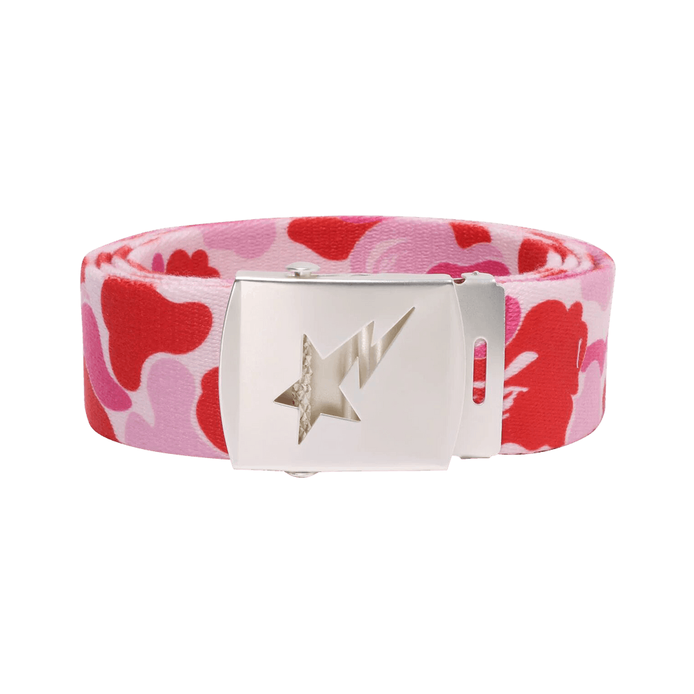 Buy BAPE ABC Camo Sta Gi Belt 'Pink' - 1J20 188 002 PINK | GOAT