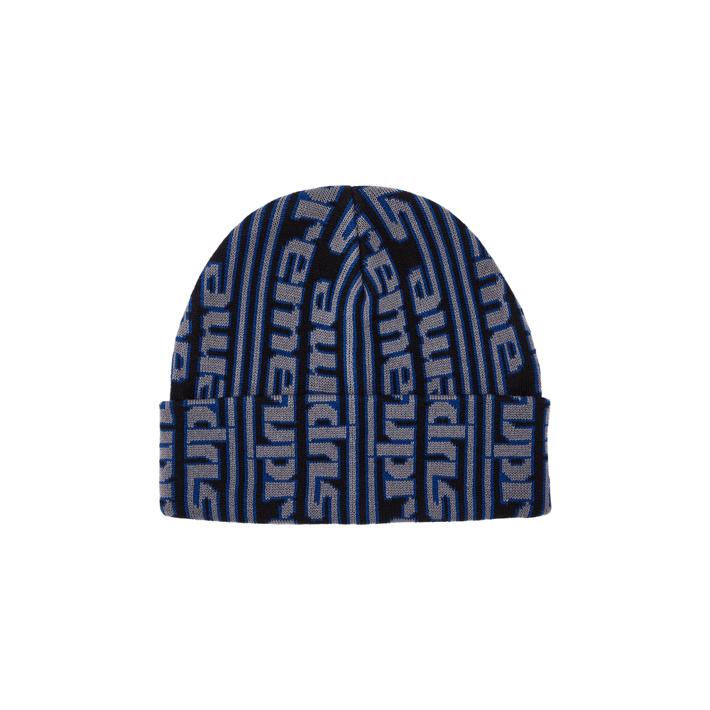 Buy Supreme Vertical Logo Beanie 'Black' - FW23BN49 BLACK | GOAT