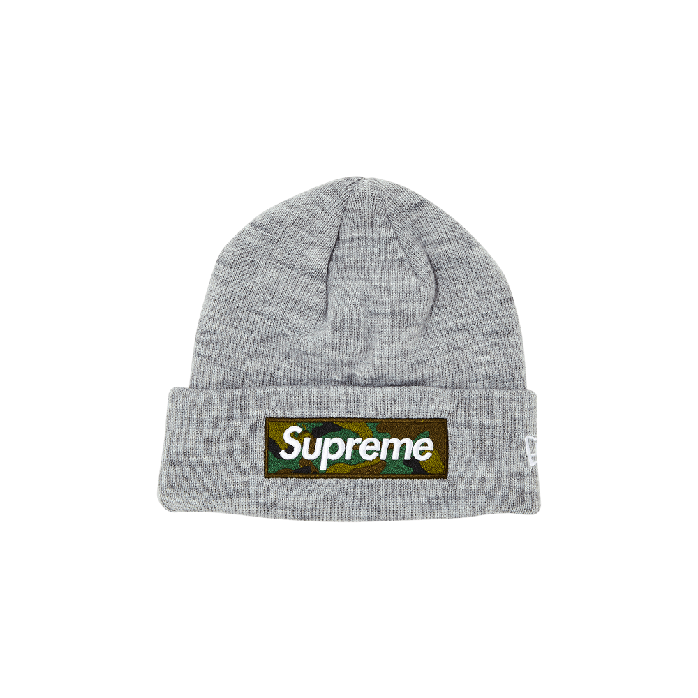 Buy Supreme AOI Icons Beanie 'Heather Grey' - FW21BN62