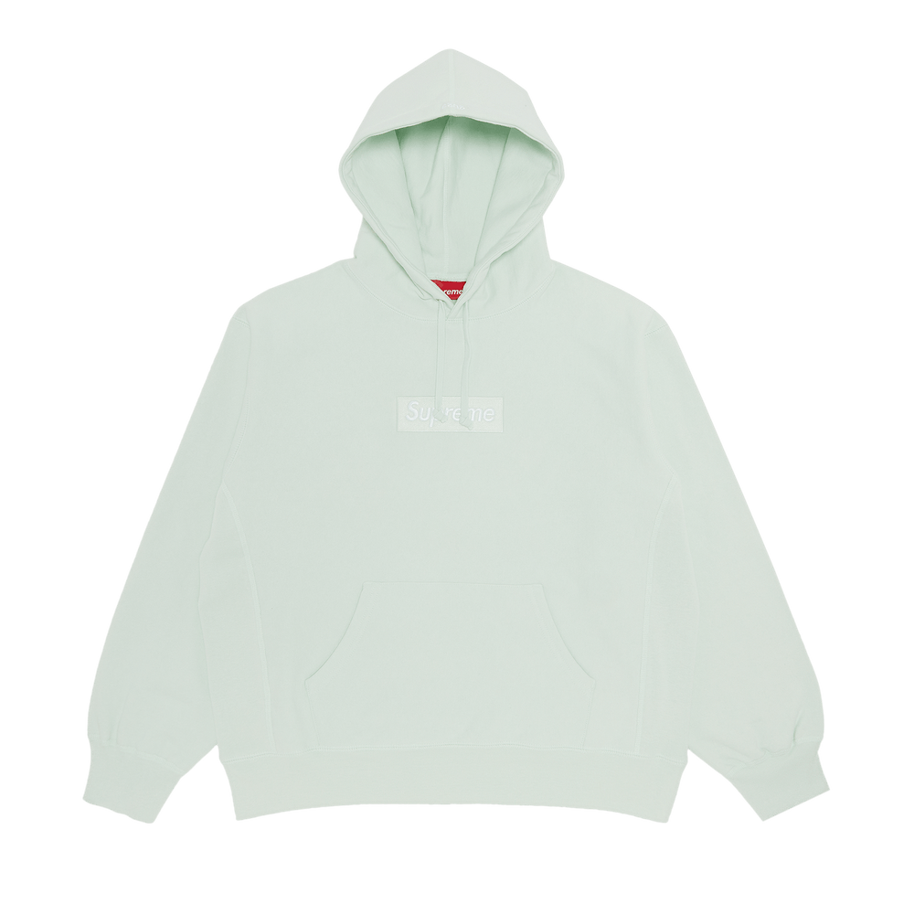 Light green supreme hoodie cheap
