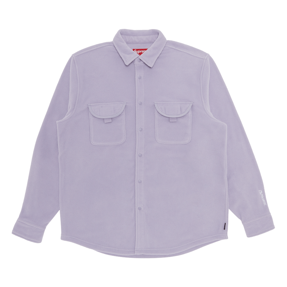 Supreme Polartec Shirt 'Lilac'