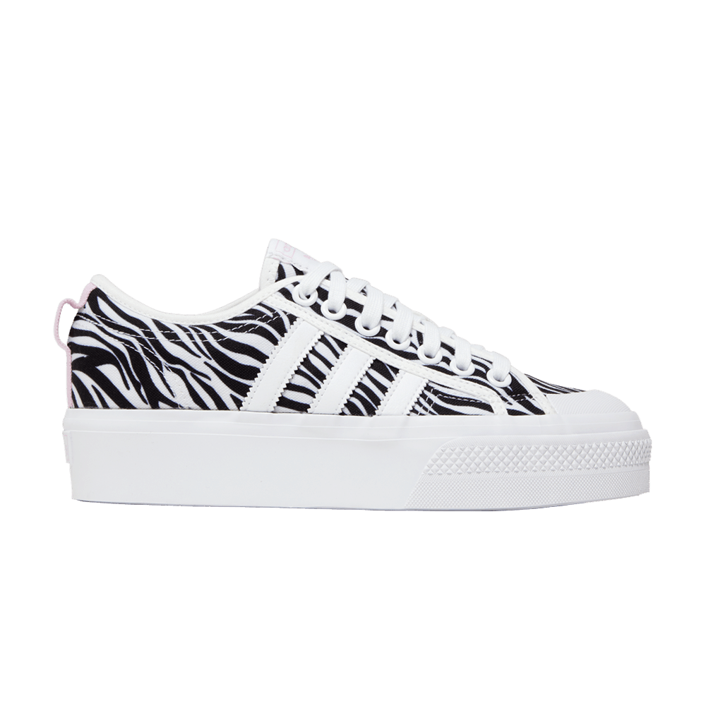 Buy Adidas Wmns Nizza Platform 'Zebra' - GZ9681 | GOAT